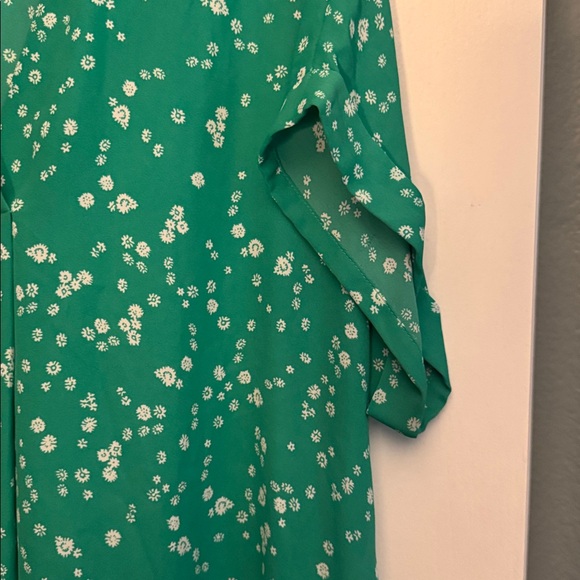Cabi Replay Green Floral Blouse XL - Picture 3 of 6